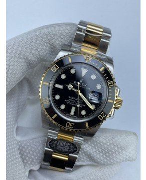(준비완료/특급배송)NO.2464/클린공장 롤렉스 서브마리너 블랙 콤비 흑콤 VR3135