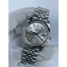 (준비완료/특급배송)NO.2466/VS공장 롤렉스 데이저스트 41미리 실버 바인덱스 쥬빌레 플루티드