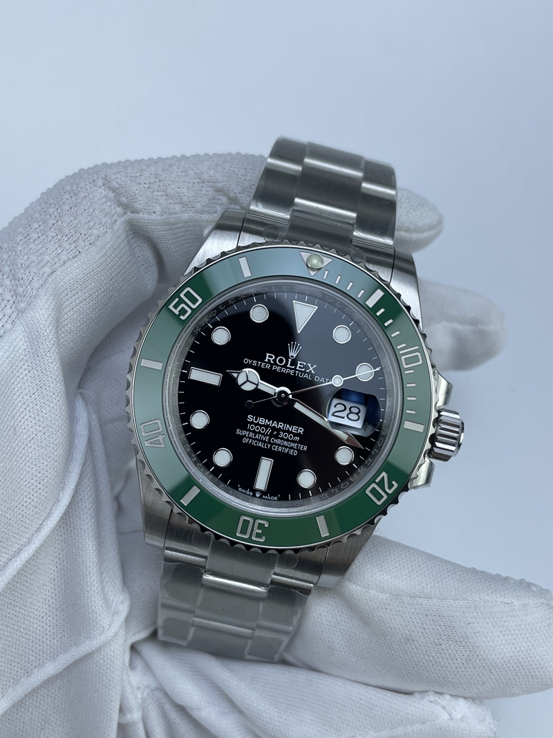 (준비완료/특급배송)NO.2638/VS공장 롤렉스 서브마리너 신형 그린 스타벅스 41미리