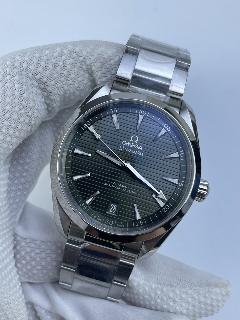 (준비완료/특급배송)NO.3285/VS공장 오메가 아쿠아테라 그린 브슬